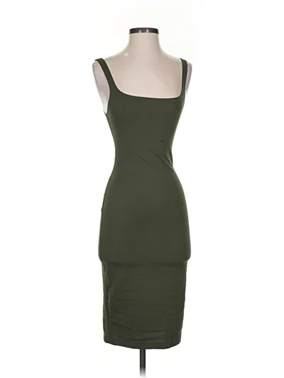 Pre-owned Zara Cocktail Dress In Green