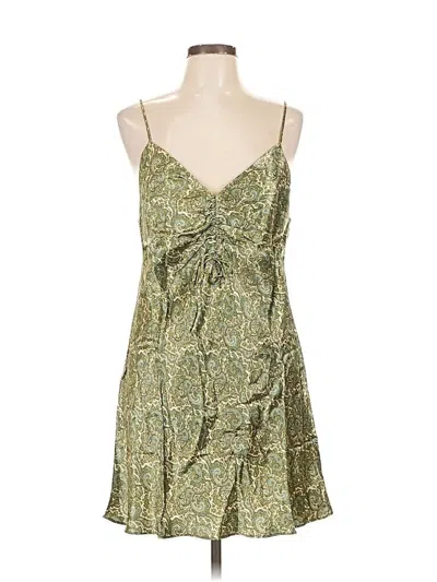 Zara Cocktail Dress In Green