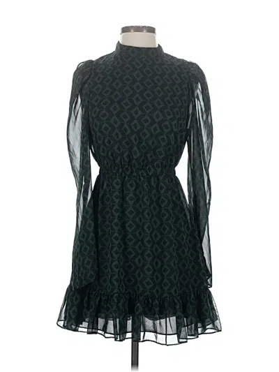 Pre-owned Zara Cocktail Dress In Green