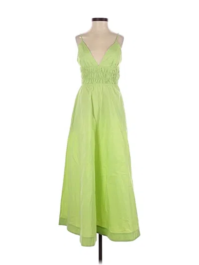 Pre-owned Zara Cocktail Dress In Green