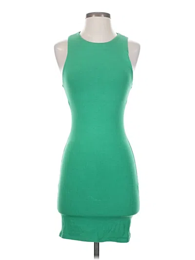 Pre-owned Zara Cocktail Dress In Green