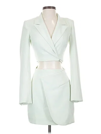 Pre-owned Zara Cocktail Dress In Green