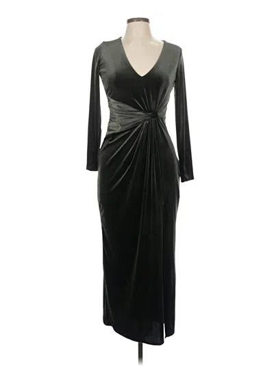 Pre-owned Zara Cocktail Dress In Green