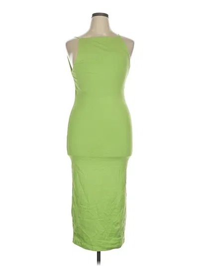 Pre-owned Zara Cocktail Dress In Green