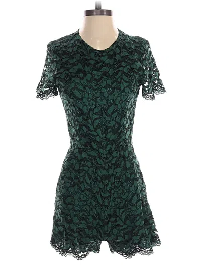 Pre-owned Zara Cocktail Dress In Green