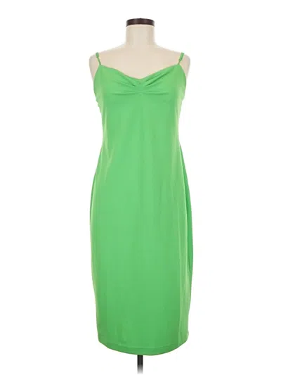 Pre-owned Zara Cocktail Dress In Green