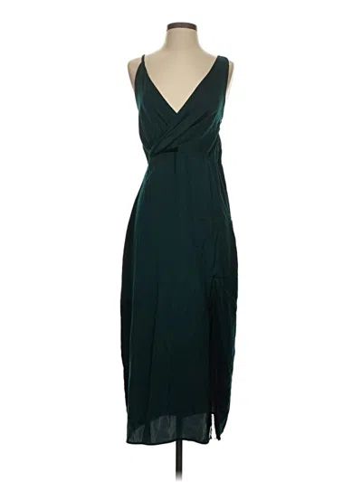 Pre-owned Zara Cocktail Dress In Green