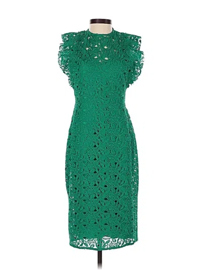 Pre-owned Zara Cocktail Dress In Green