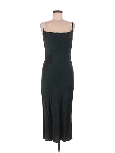 Pre-owned Zara Cocktail Dress In Green