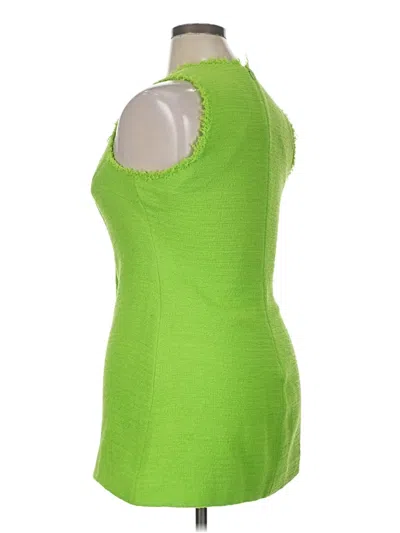 Pre-owned Zara Cocktail Dress In Green