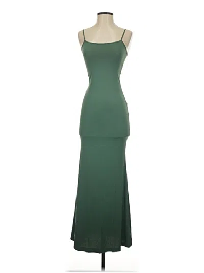 Pre-owned Zara Cocktail Dress In Green