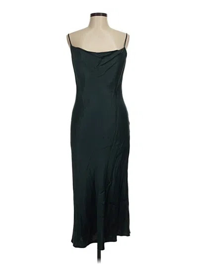 Pre-owned Zara Cocktail Dress In Green