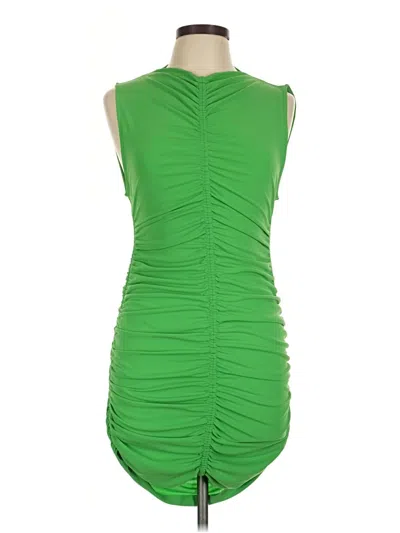 Pre-owned Zara Cocktail Dress In Green