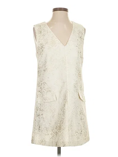 Pre-owned Zara Cocktail Dress In Ivory