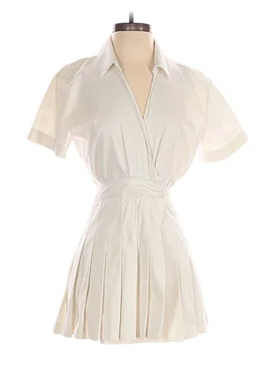 Pre-owned Zara Cocktail Dress In Ivory