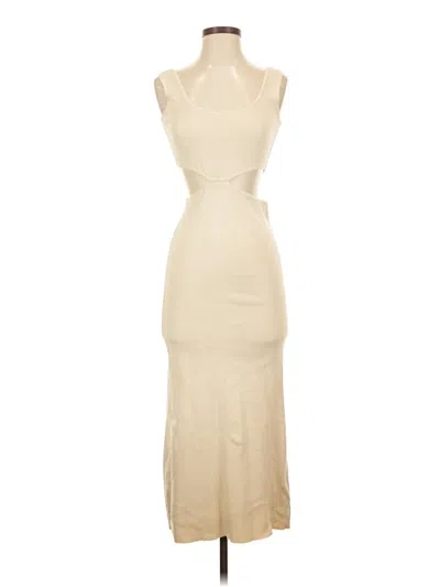 Pre-owned Zara Cocktail Dress In Ivory