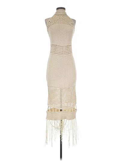 Zara Cocktail Dress In Neutral