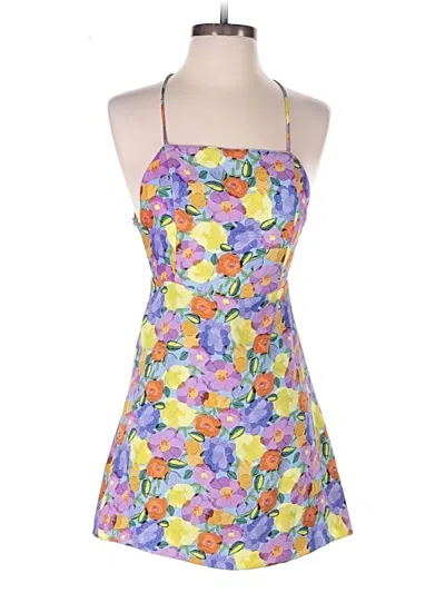 Zara Cocktail Dress In Multi