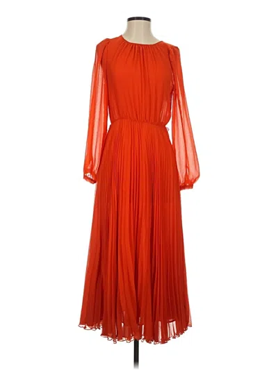 Pre-owned Zara Cocktail Dress In Orange