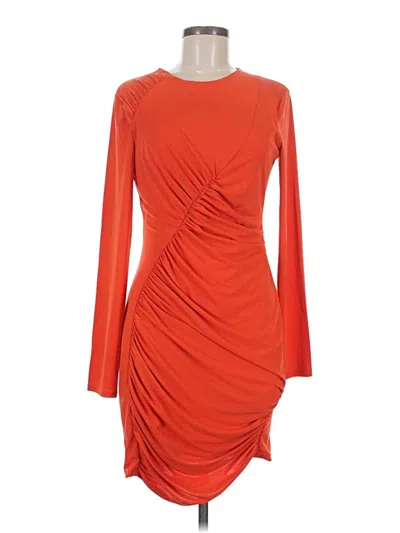 Zara Cocktail Dress In Orange