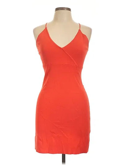 Zara Cocktail Dress In Orange