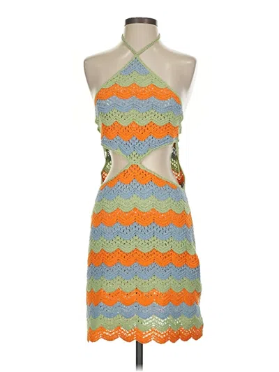 Zara Cocktail Dress In Multi