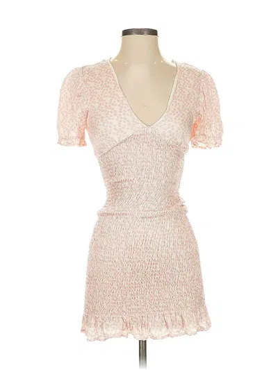 Pre-owned Zara Cocktail Dress In Pink