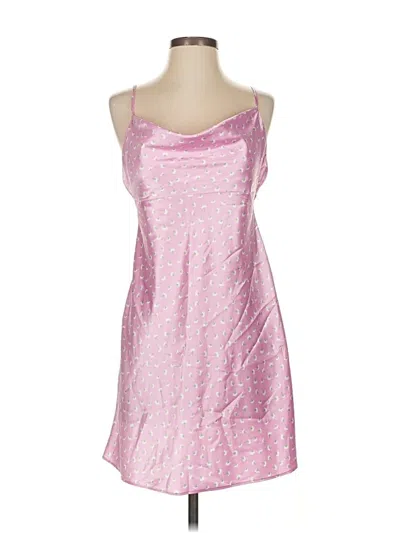 Zara Cocktail Dress In Pink