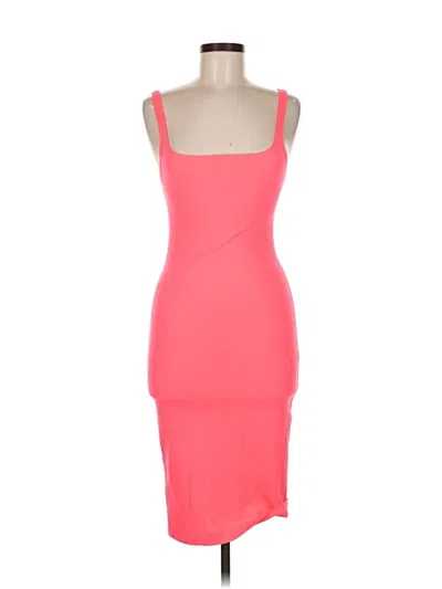 Pre-owned Zara Cocktail Dress In Pink