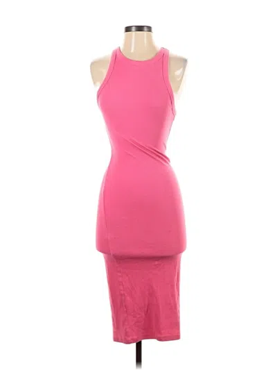 Pre-owned Zara Cocktail Dress In Pink