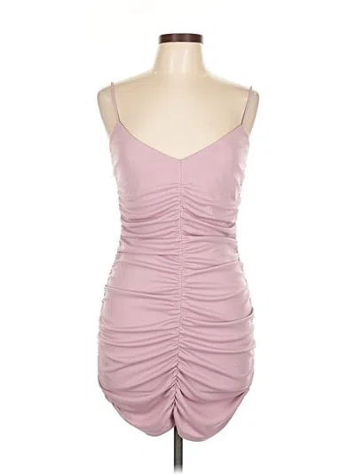 Pre-owned Zara Cocktail Dress In Pink