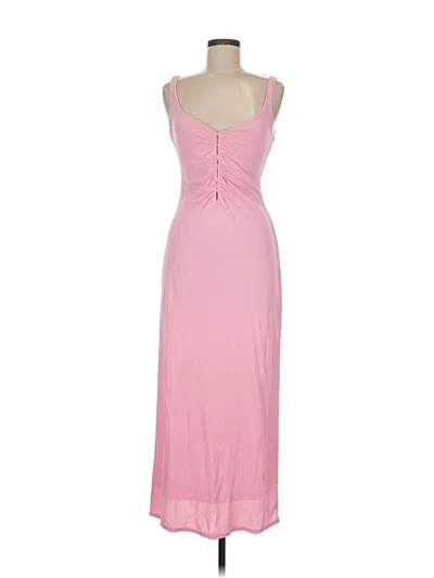 Pre-owned Zara Cocktail Dress In Pink