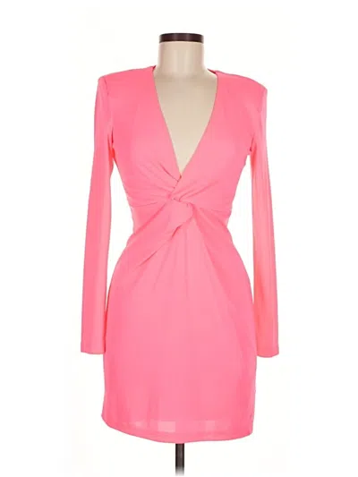 Zara Cocktail Dress In Pink