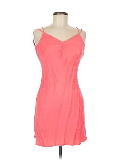 Pre-owned Zara Cocktail Dress In Pink