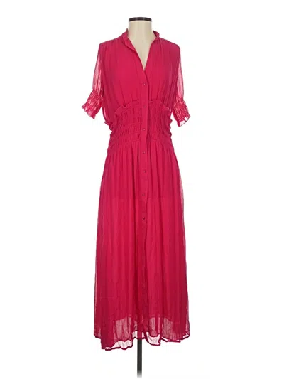 Pre-owned Zara Cocktail Dress In Pink