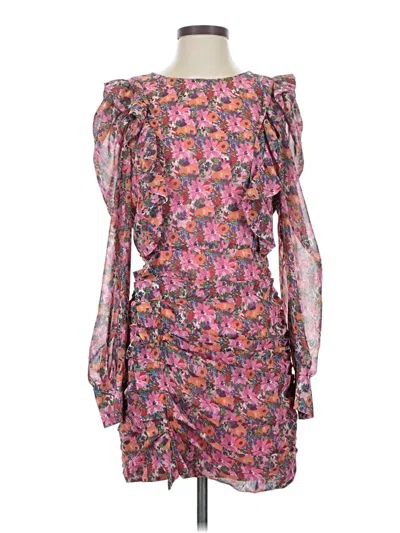 Pre-owned Zara Cocktail Dress In Pink