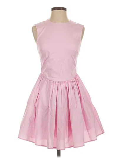 Pre-owned Zara Cocktail Dress In Pink