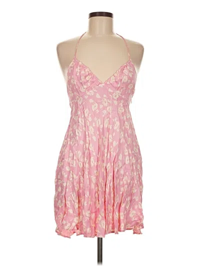 Pre-owned Zara Cocktail Dress In Pink