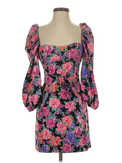 Pre-owned Zara Cocktail Dress In Pink