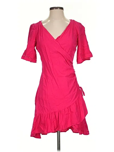 Pre-owned Zara Cocktail Dress In Pink