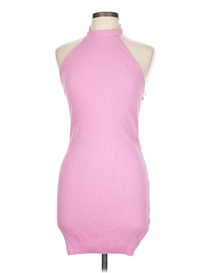Pre-owned Zara Cocktail Dress In Pink