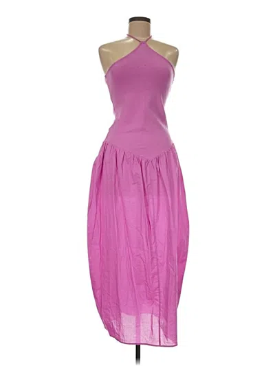 Pre-owned Zara Cocktail Dress In Pink