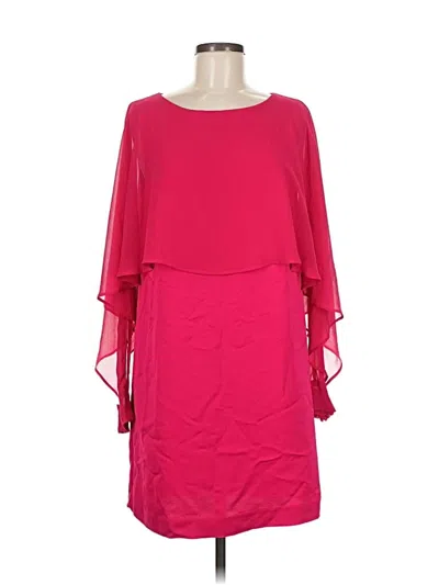 Pre-owned Zara Cocktail Dress In Pink
