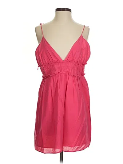 Pre-owned Zara Cocktail Dress In Pink