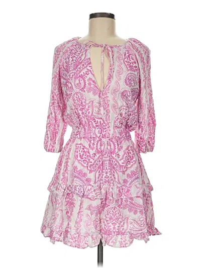 Pre-owned Zara Cocktail Dress In Pink