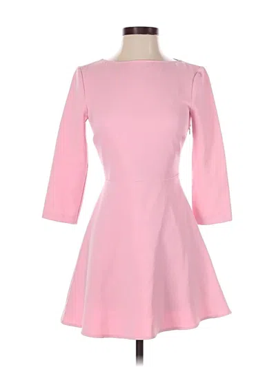 Pre-owned Zara Cocktail Dress In Pink