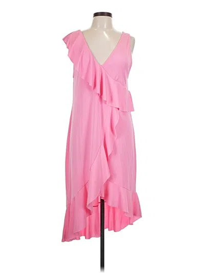 Pre-owned Zara Cocktail Dress In Pink