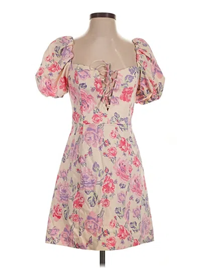 Pre-owned Zara Cocktail Dress In Pink