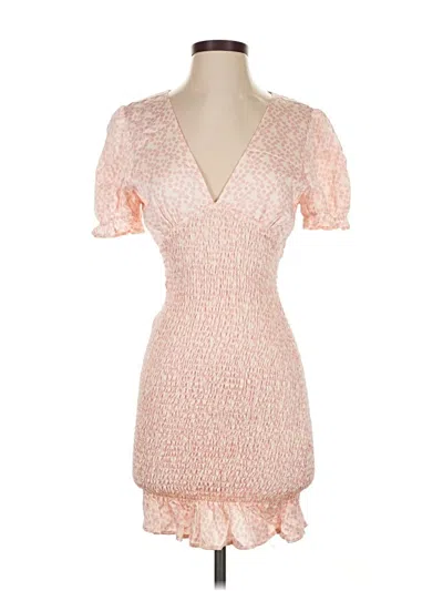 Pre-owned Zara Cocktail Dress In Pink