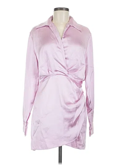Pre-owned Zara Cocktail Dress In Pink